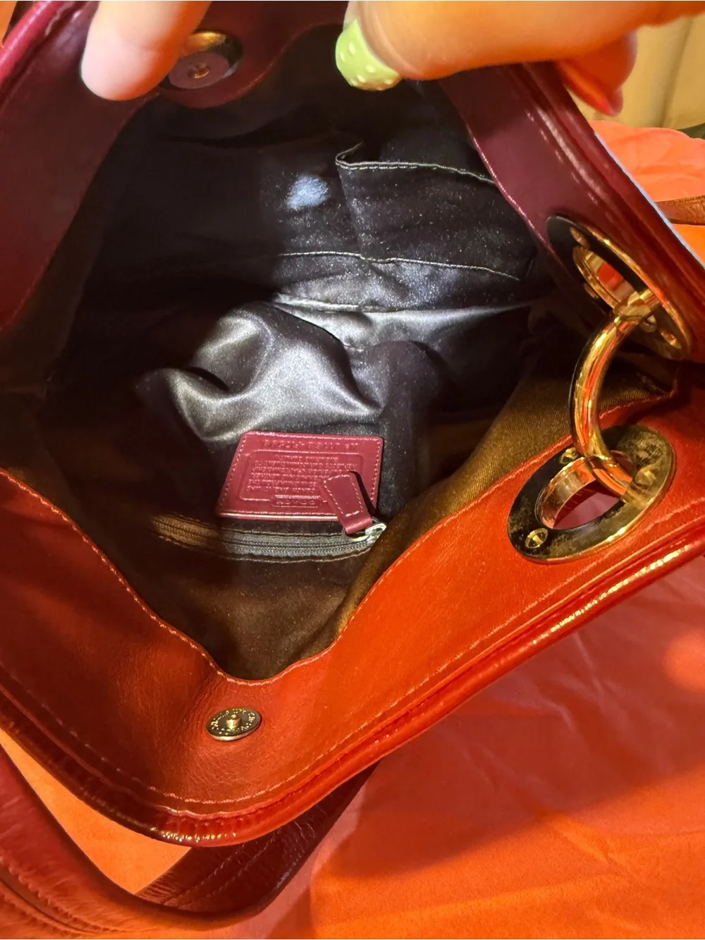 Coach classic shoulder